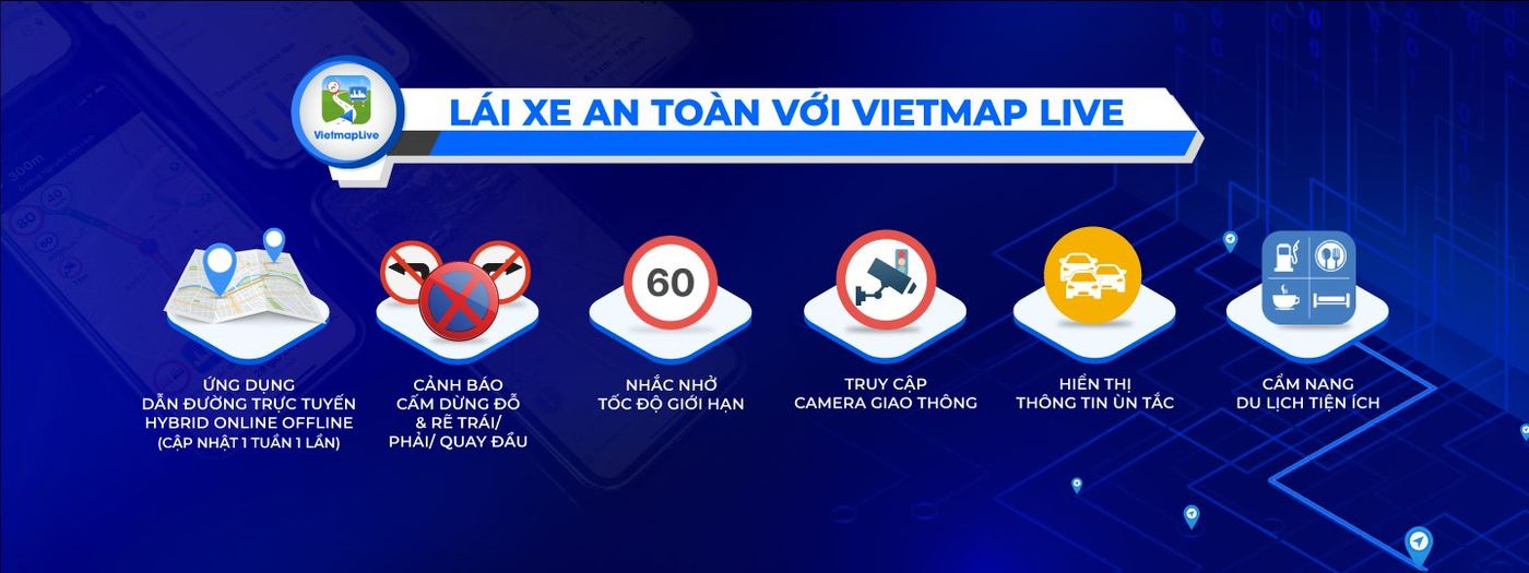 Lái xe an toàn với VIETMAP LIVE